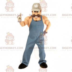 Ammatti BIGGYMONKEY™ maskottiasu - mekaanikko - Biggymonkey.com
