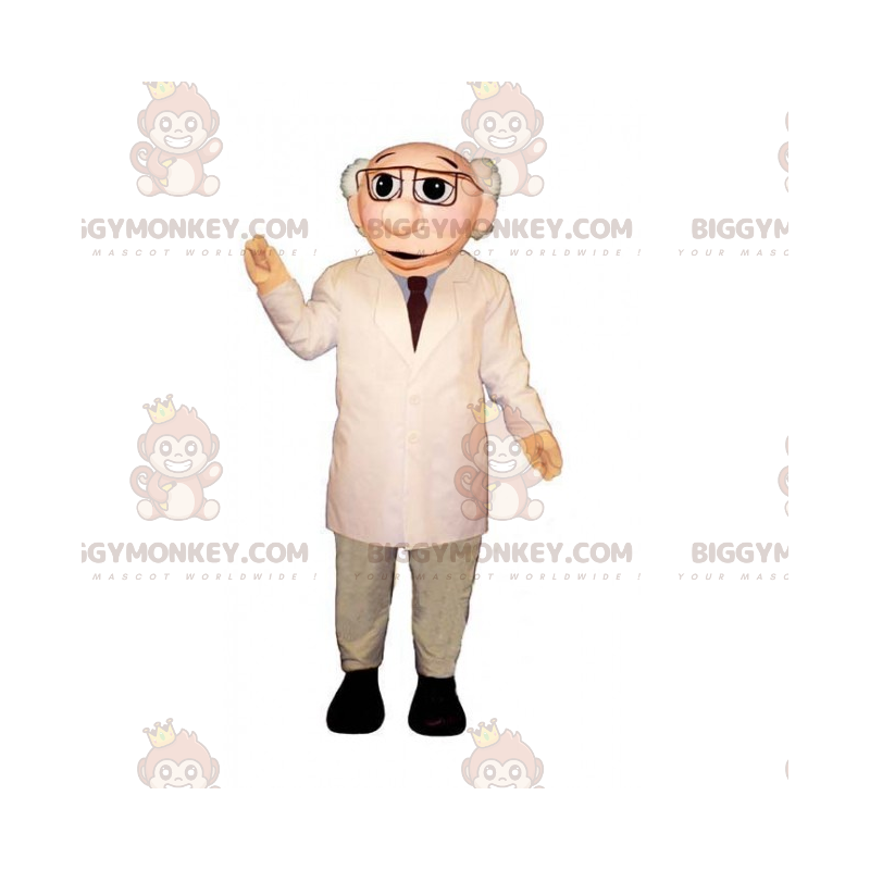 Costume da mascotte BIGGYMONKEY™ Profession - Scienziato -