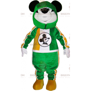 Traje de mascote Mickey's BIGGYMONKEY™ com roupas esportivas –