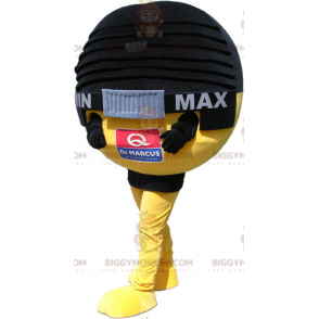 Costume de mascotte BIGGYMONKEY™ de micro rond - Biggymonkey.com