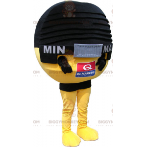 Costume da mascotte BIGGYMONKEY™ con microfono tondo -