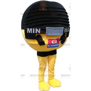 Round Microphone BIGGYMONKEY™ Mascot Costume – Biggymonkey.com