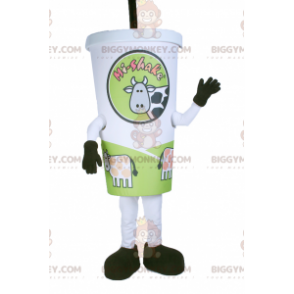 Takeout Milkshake BIGGYMONKEY™ Mascot Costume - Biggymonkey.com