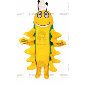 Green and Yellow Centipede BIGGYMONKEY™ Mascot Costume –