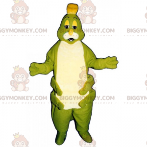Green Centipede and White Belly BIGGYMONKEY™ Mascot Costume –