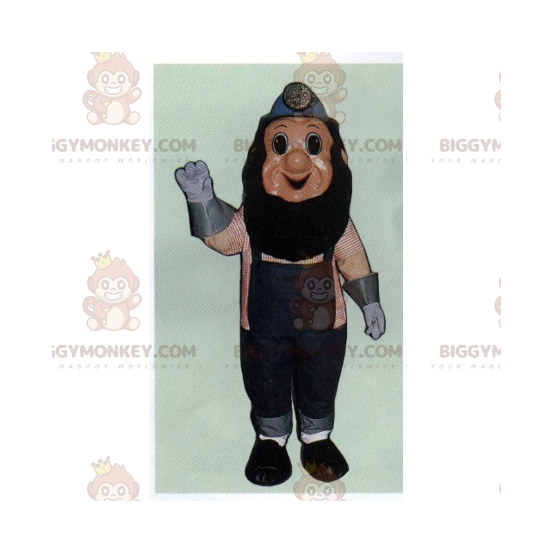 BIGGYMONKEY™ Miner Mascot Costume In Workwear - Biggymonkey.com
