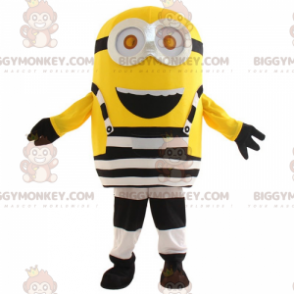 Minion BIGGYMONKEY™ Mascot Costume In Prisoner Outfit –