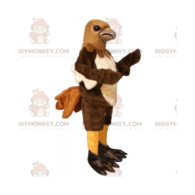 Costume de mascotte BIGGYMONKEY™ d'aigle tricolore -