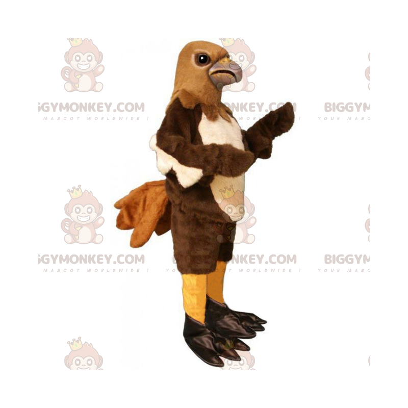 Trefärgad Eagle BIGGYMONKEY™ maskotdräkt - BiggyMonkey maskot