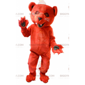 Costume de mascotte BIGGYMONKEY™ de tigre rouge géant -