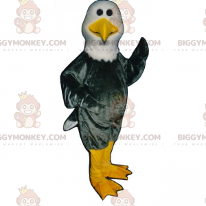 Costume da mascotte Gabbiano bicolore BIGGYMONKEY™ -