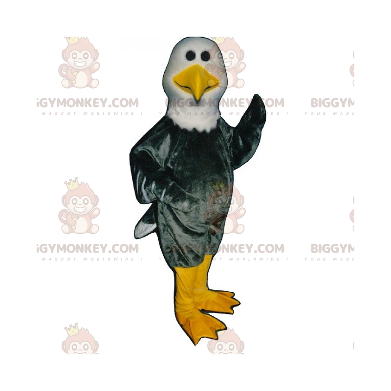 Costume da mascotte Gabbiano bicolore BIGGYMONKEY™ -