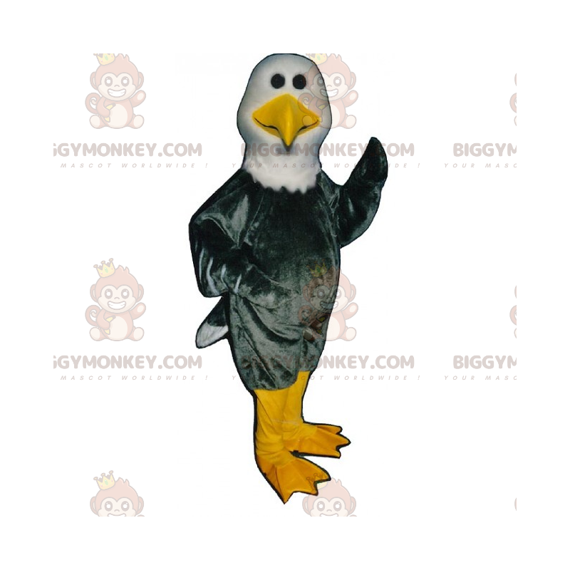 Tvåfärgad Seagull BIGGYMONKEY™ maskotdräkt - BiggyMonkey maskot