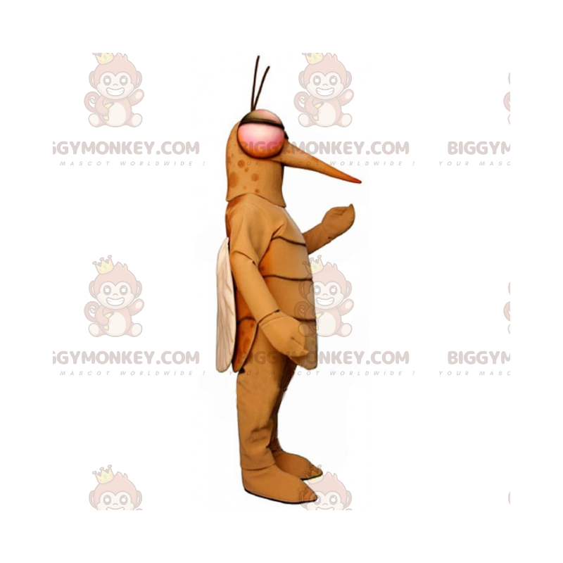 Traje de mascote Mosquito BIGGYMONKEY™ com olhos vermelhos –