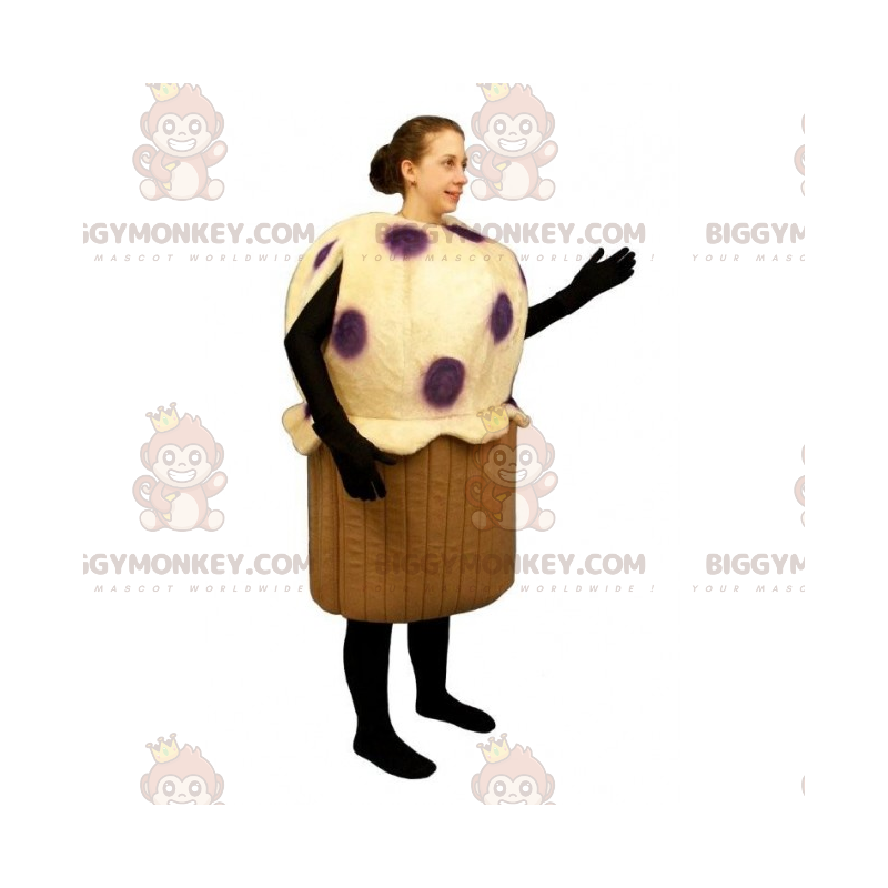Traje de mascote de Muffin de Frutas BIGGYMONKEY™ –