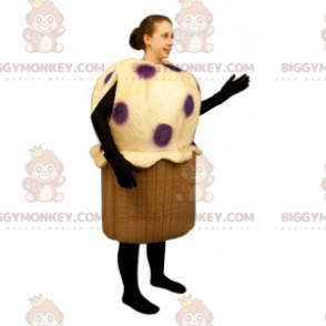 Costume da mascotte per muffin alla frutta BIGGYMONKEY™ -