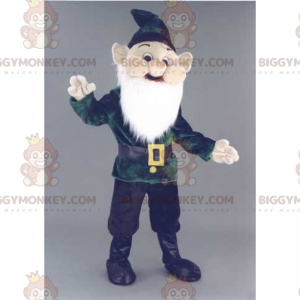 Garden Gnome with Long Beard BIGGYMONKEY™ Mascot Costume –