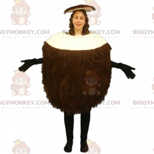 Coconut BIGGYMONKEY™ maskottiasu - Biggymonkey.com