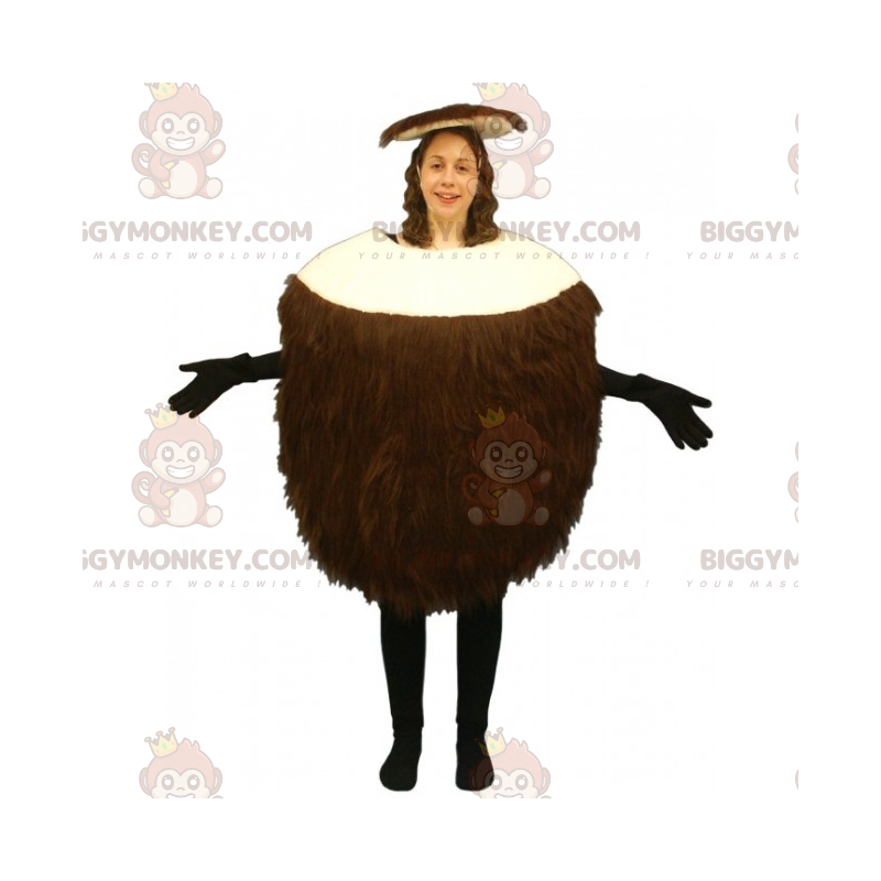 Kokosnød BIGGYMONKEY™ maskotkostume - Biggymonkey.com