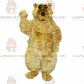 Disfraz de mascota BIGGYMONKEY™ de osito beis suave -