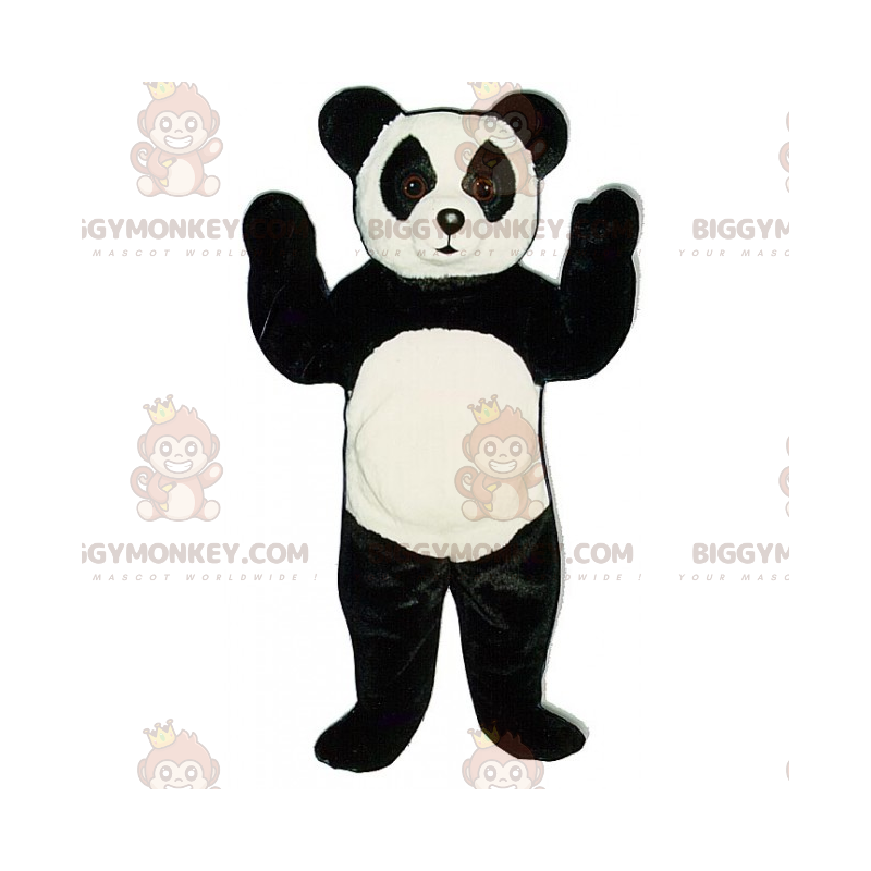 Big Curious Eyes Panda BIGGYMONKEY™ Maskottchenkostüm -