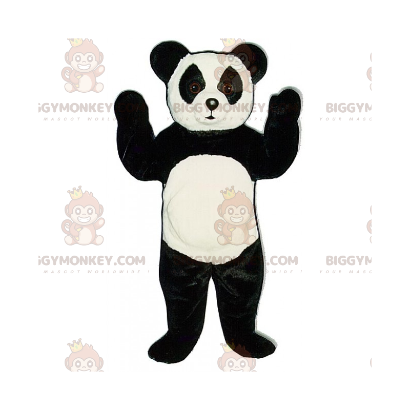 Στολή μασκότ Big Curious Eyes Panda BIGGYMONKEY™ -