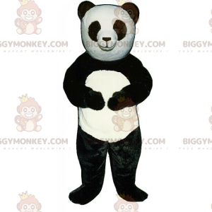 Costume de mascotte BIGGYMONKEY™ de Panda aux yeux noirs -