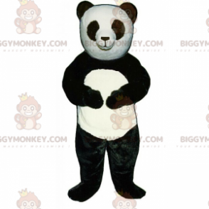 Black Eyed Panda BIGGYMONKEY™ Maskotdräkt - BiggyMonkey maskot