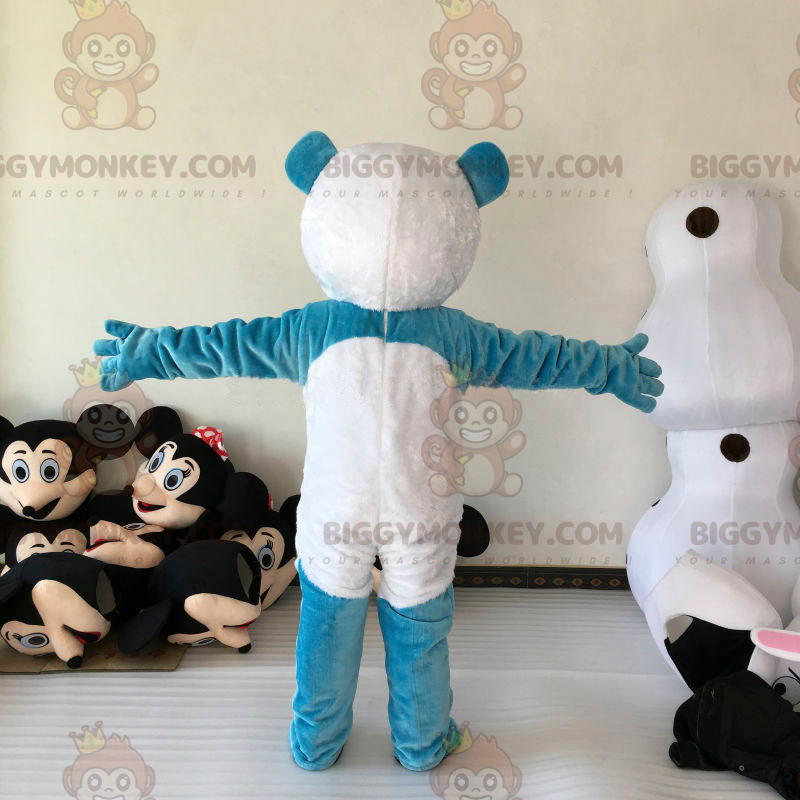 Blauwe Panda BIGGYMONKEY™ Mascottekostuum - Biggymonkey.com