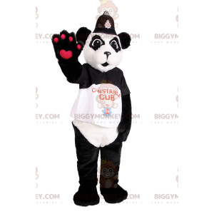 BIGGYMONKEY™ Traje de mascota de panda con traje de policía -