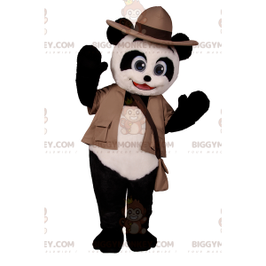 BIGGYMONKEY™ Costume da mascotte di panda in completo da