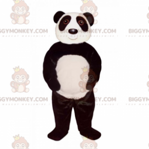 Costume de mascotte BIGGYMONKEY™ de panda noir et blanc -