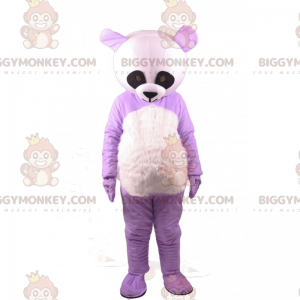 Costume da mascotte Panda viola BIGGYMONKEY™ - Biggymonkey.com