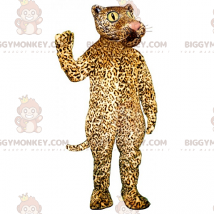 Traje de mascote de Pantera de Olhos Grandes BIGGYMONKEY™ –