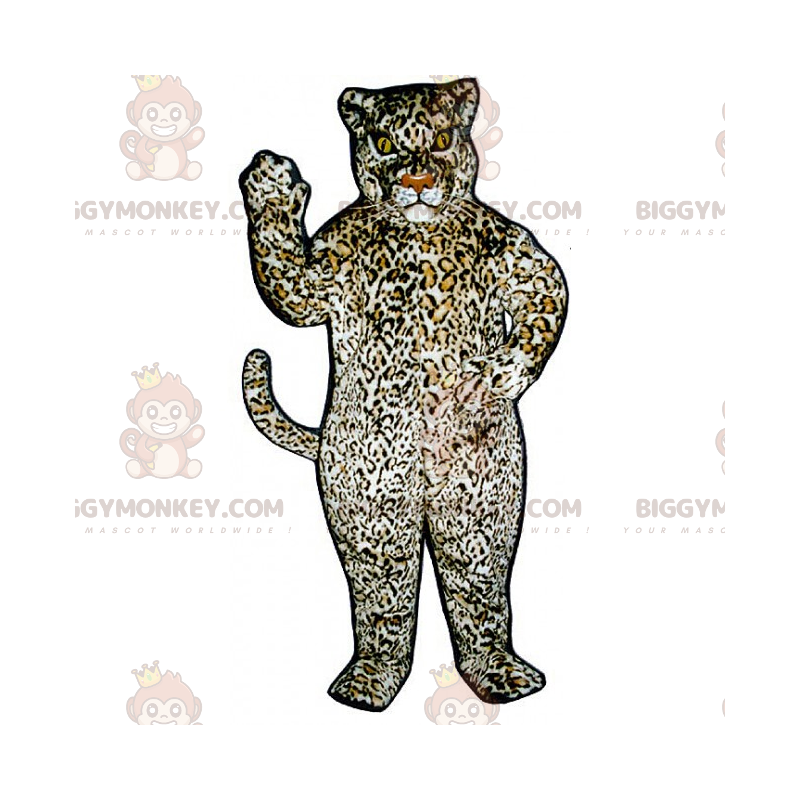 Costume da mascotte Panther BIGGYMONKEY™ con grandi macchie -