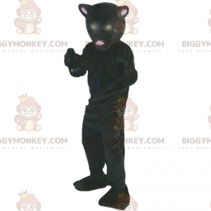 Costume de mascotte BIGGYMONKEY™ de panthère noire -