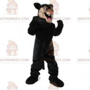 Black Panther Tan Face BIGGYMONKEY™ maskotkostume -