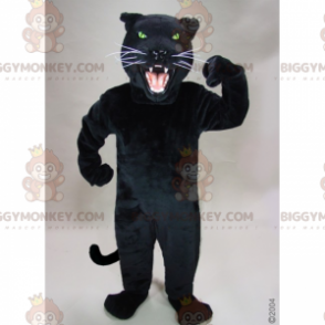 Disfraz de mascota Pantera Negra con Bigotes Blancos