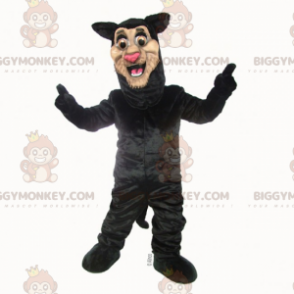 Smiling Black Panther BIGGYMONKEY™ Mascot Costume –