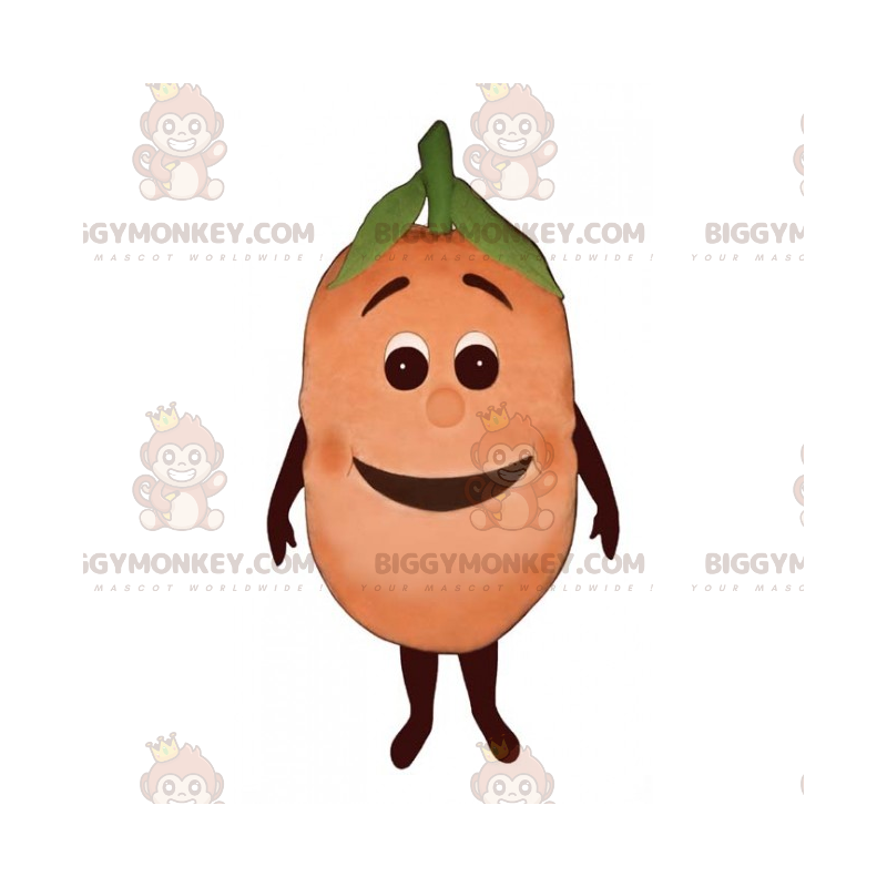 Costume da mascotte BIGGYMONKEY™ Peach sorridente -