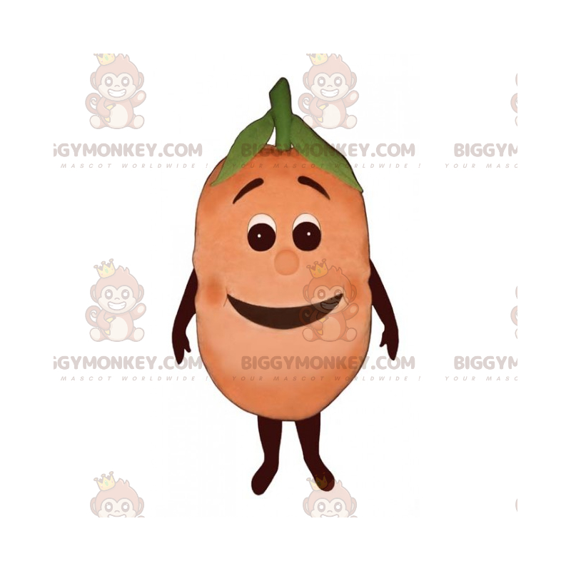 Smiling Peach BIGGYMONKEY™ Mascot Costume - Biggymonkey.com