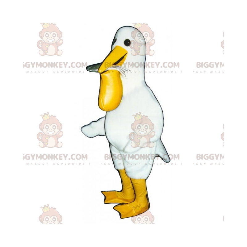 Pelican with Fish BIGGYMONKEY™ Mascot Costume – Biggymonkey.com