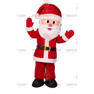 Traje de mascote do Papai Noel Sorridente BIGGYMONKEY™ –