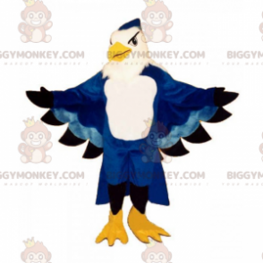 Kostým maskota Majestic Blue Parrot BIGGYMONKEY™ –