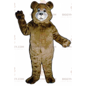 Disfraz de mascota Big Giant Brown and White Bear BIGGYMONKEY™