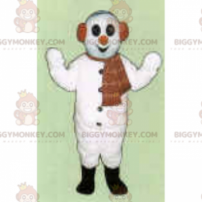 Traje de Mascote Personagem BIGGYMONKEY™ - Boneco de Neve com