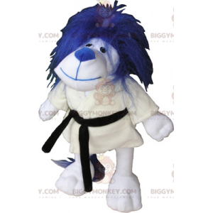 Costume de mascotte BIGGYMONKEY™ de personnage - Chien Karateka