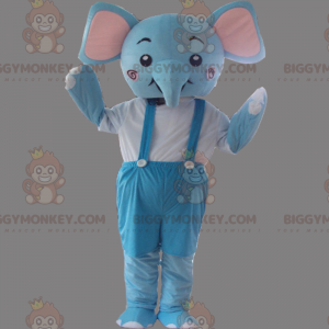 Costume de mascotte BIGGYMONKEY™ de personnage - Elephanta en