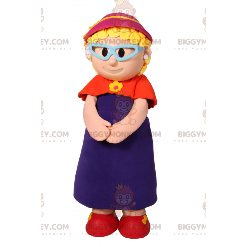 Στολή μασκότ χαρακτήρα BIGGYMONKEY™ - Γιαγιά - Biggymonkey.com