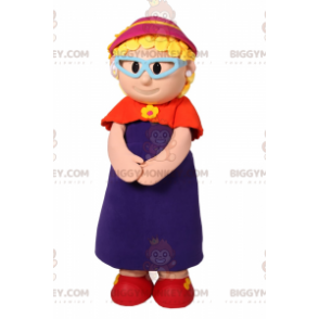 Disfraz de mascota del personaje BIGGYMONKEY™ - Abuela -